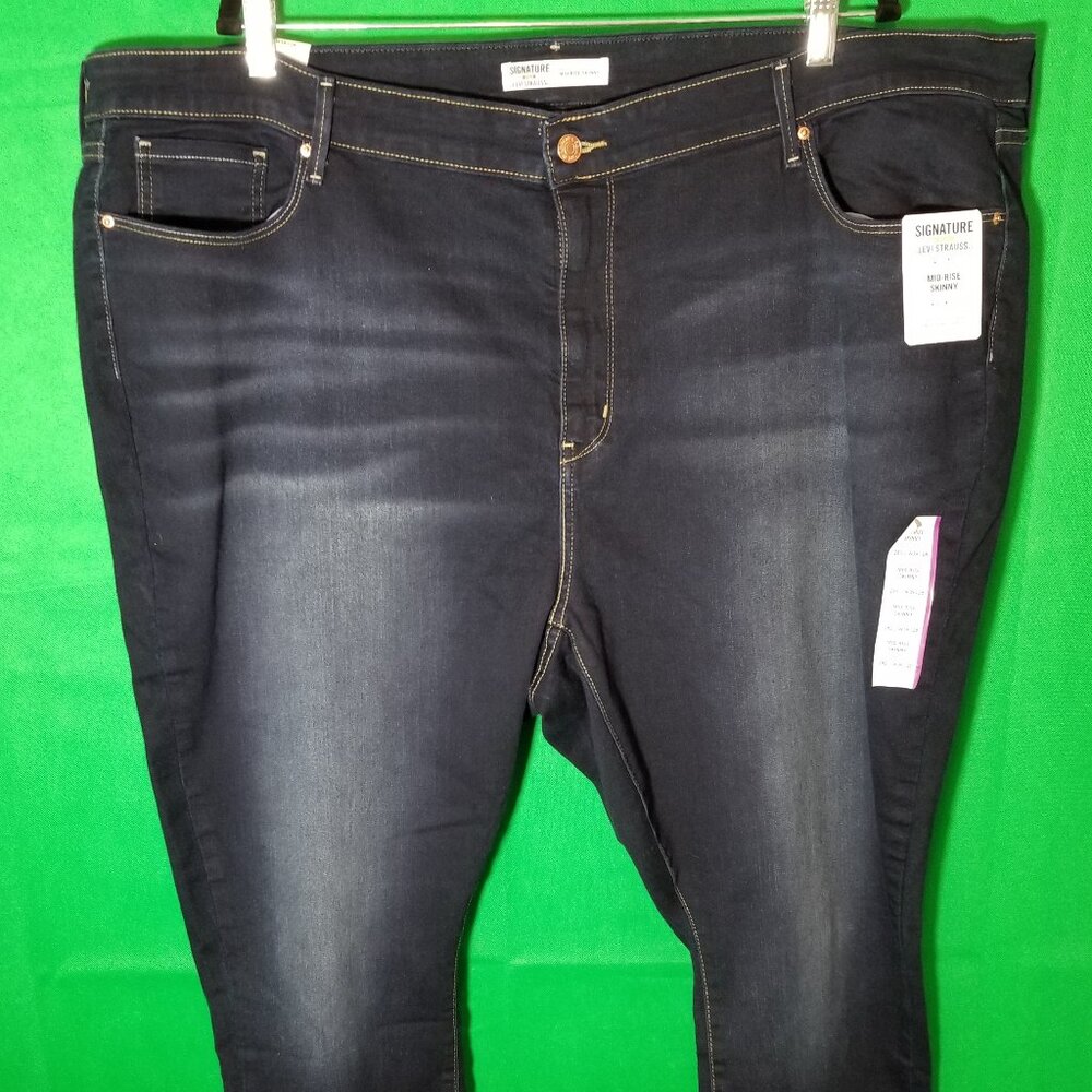 Levi’s Strauss Skinny Jeans Womens Size 28S Street Festival Cottage Western NWT